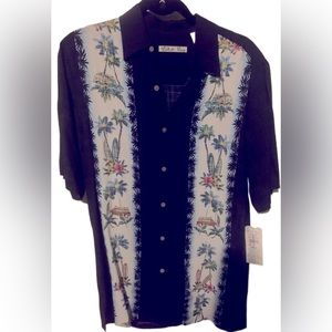 Batek Bay 100% Rayon Beach Shirt NWT Size S